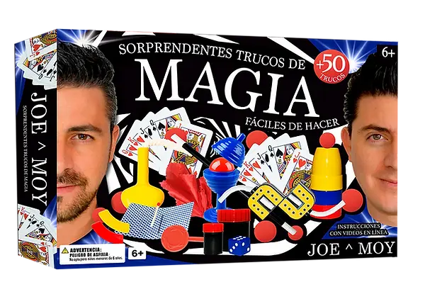 Kit de magia para aprender magia de los magos Joe y Moy