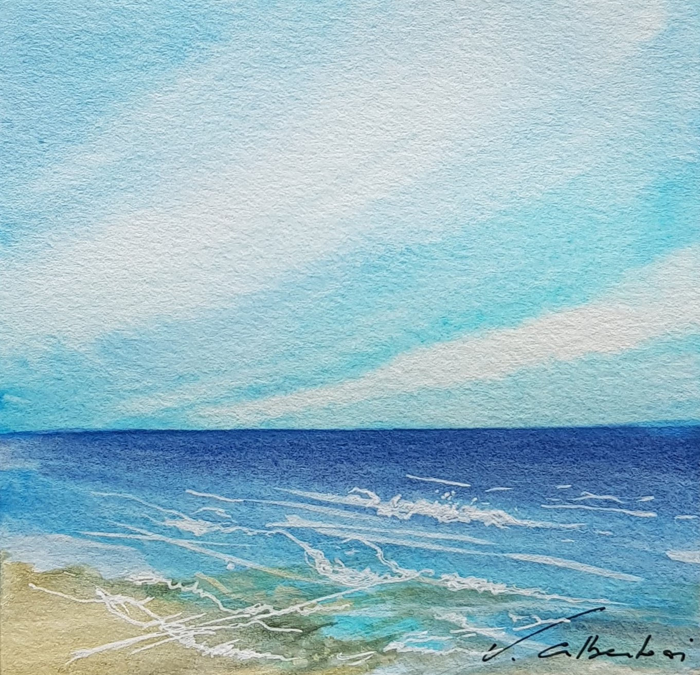 Paysage -ciel d'été N° 21