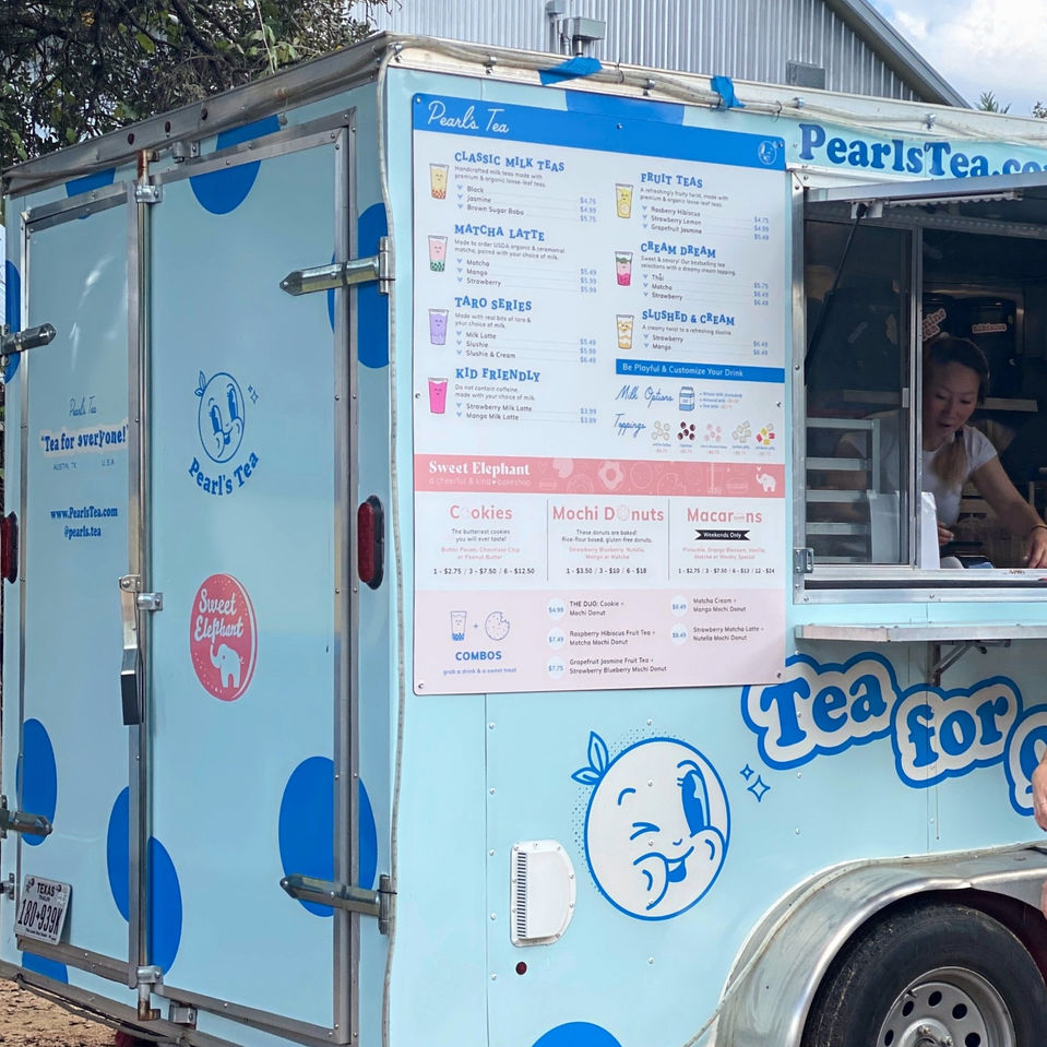 Sweet Elephant Food Truck Menu