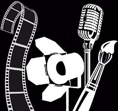 6439744-Film-Industry-silhouette-icons-o