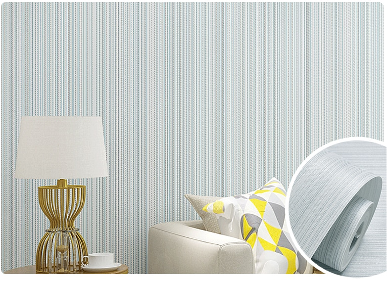 תמונה ממוזערת: טפט פסים מפואר לחדר מגורים