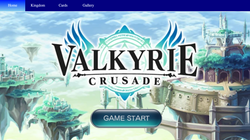 Game Website: Valkyrie Crusade