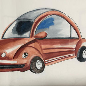 car rendering