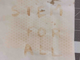 How to get started with Chemistry for younger kids: How to make invisible ink - STEM