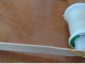 STEM activities for elementary children: How to make a car with a spool of thread
