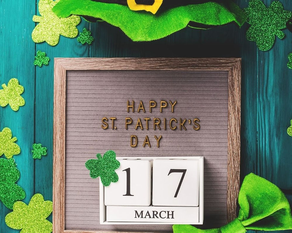 St. Patrick's Day Free Bingo Game Printable