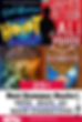 Pinterest pin showing books that feature boys- Hoot, Ali Cross, Percy Jackson and Hugo Cabret