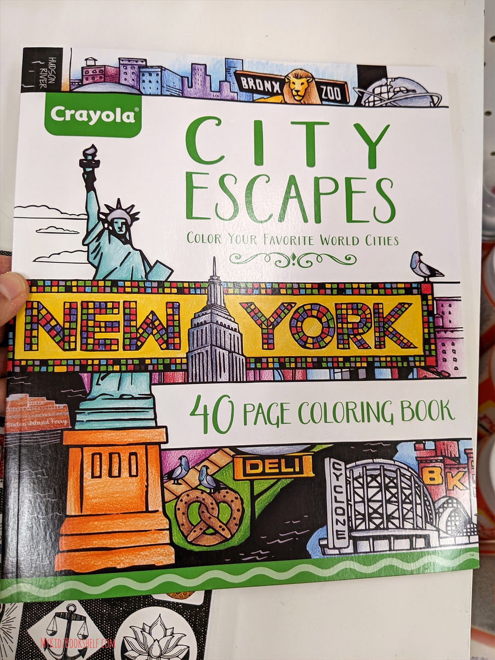 Crayola City Escapes Coloring Book for teens and adults and kids