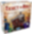 ticket-to-ride-board-game picture of steam locomotive on cover with people from 1900's walking around