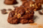 Double chocolate scone recipe with chocolate chips and nuts
