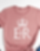 Queen Elizabeth II tee shirt with crown