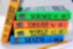 Brain Quest Big Fat Noetbooks for American History, Science, English Language Arts, World History and Math
