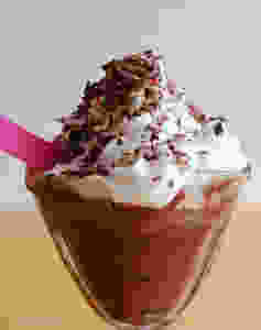 frozen-hot-chocolate-in-a-parfait-glass-with-whipped-cream-and-chocolate-shavings-on-top