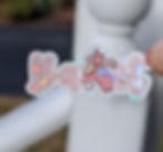 Ballet with pointe shoes sticker
