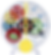 Gear clock kit shows colorful craft clock to put together
