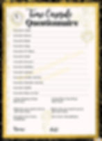 Time Capsule Questionnaire free printable New Year's family fun