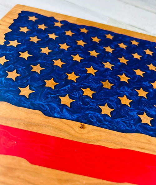 Thumbnail: Rustic flag board