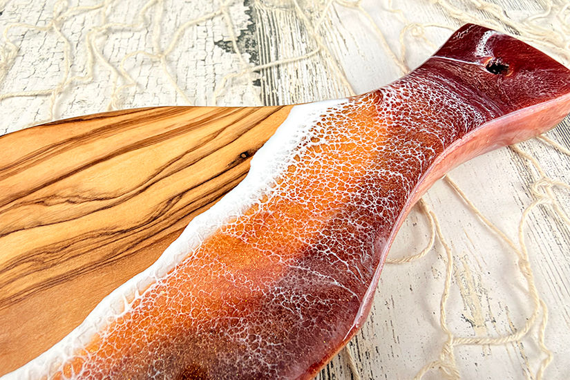 Thumbnail: epoxy waves
