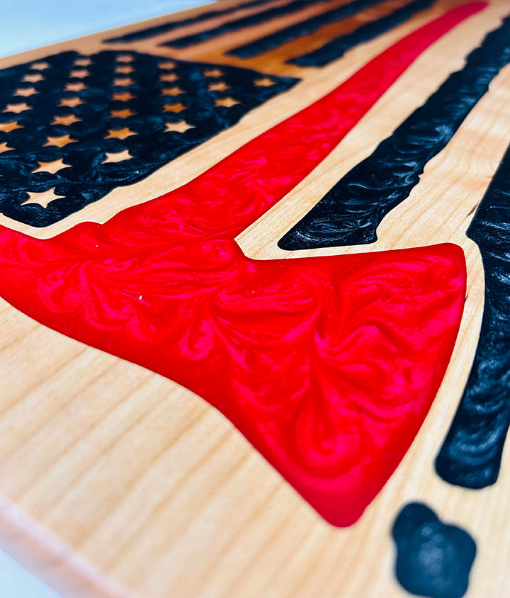 Thumbnail: Firefighter cutting board