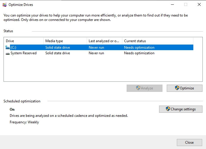 Select Drives