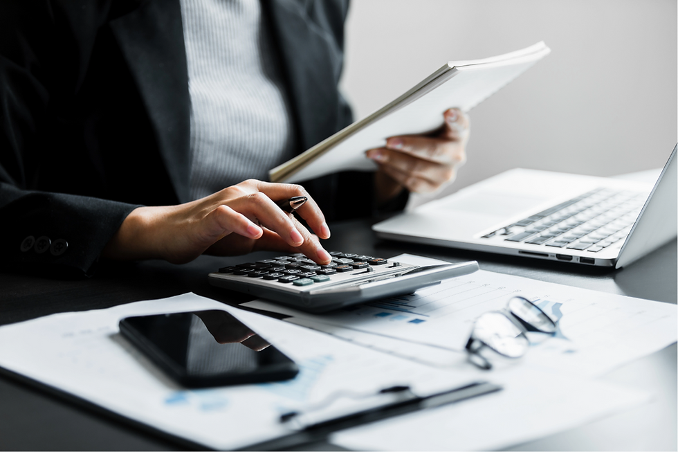Accountant Working Efficiently With his Managed Devices