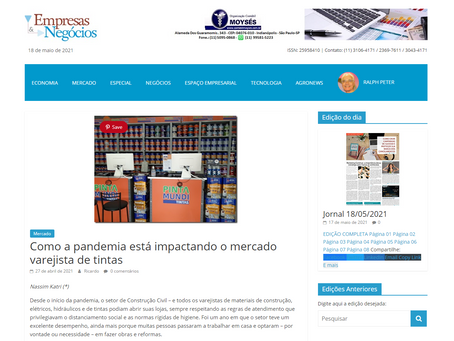 Portal Empresas & Negócios