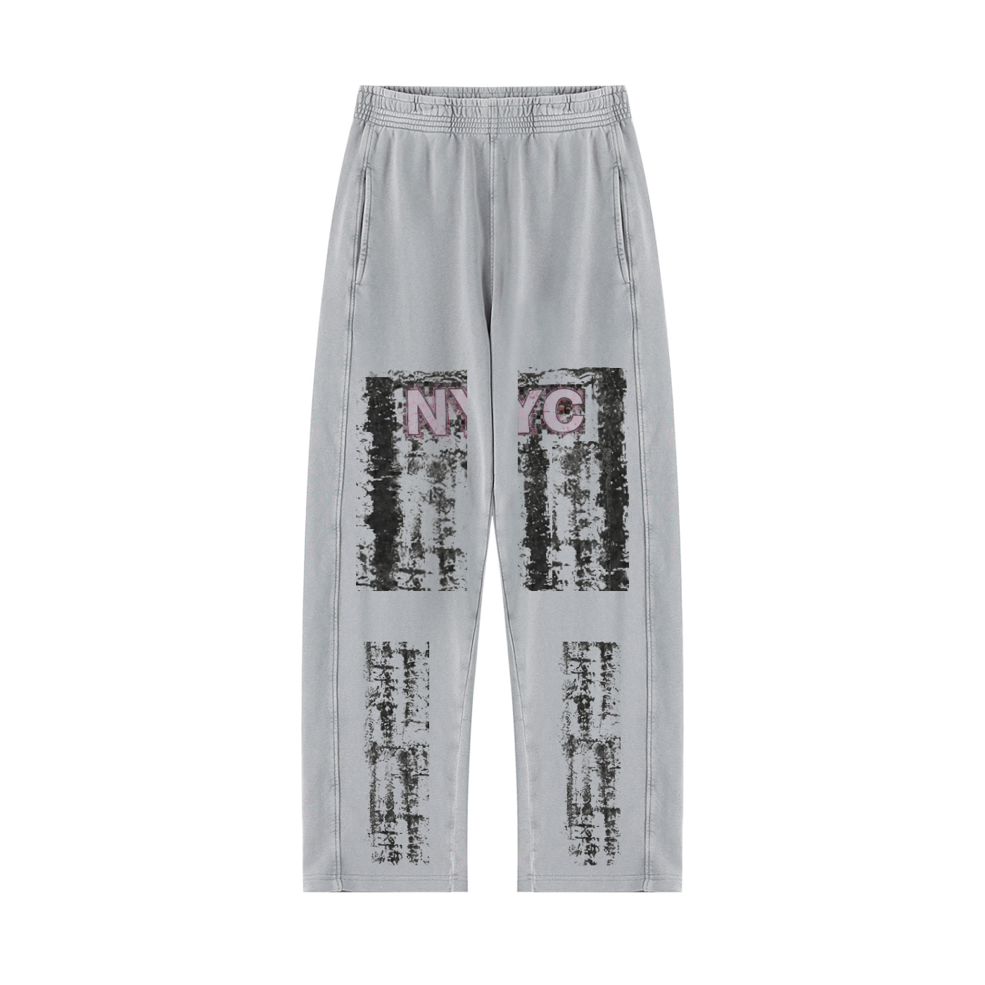 Unisex Mineral Wash Straight Sweatpants