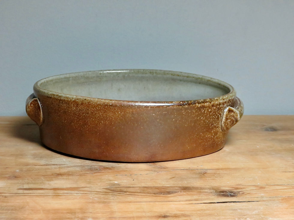 Thumbnail: Oval Salt Glazed Baking Dish