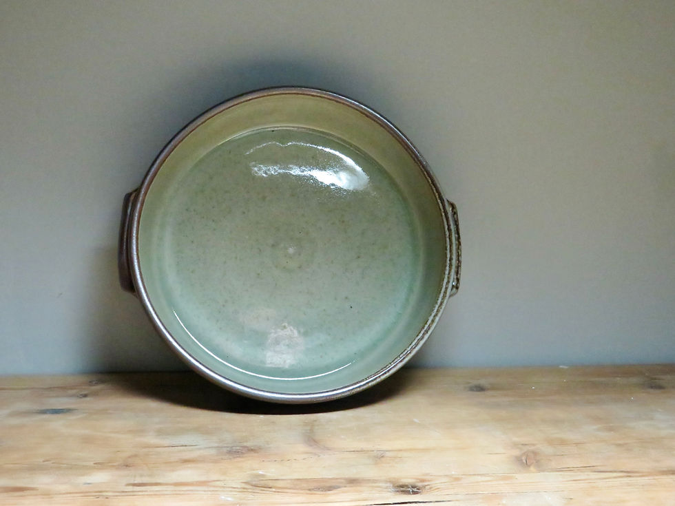 Thumbnail: Salt Glaze_Ceramic_Pottery_Baking Dish_Handmade