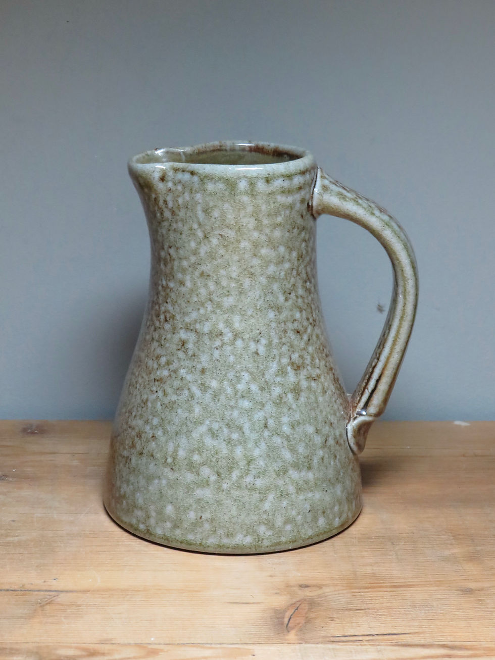 Jug, Pitcher, Handmade, Saltglaze, 1 Pint