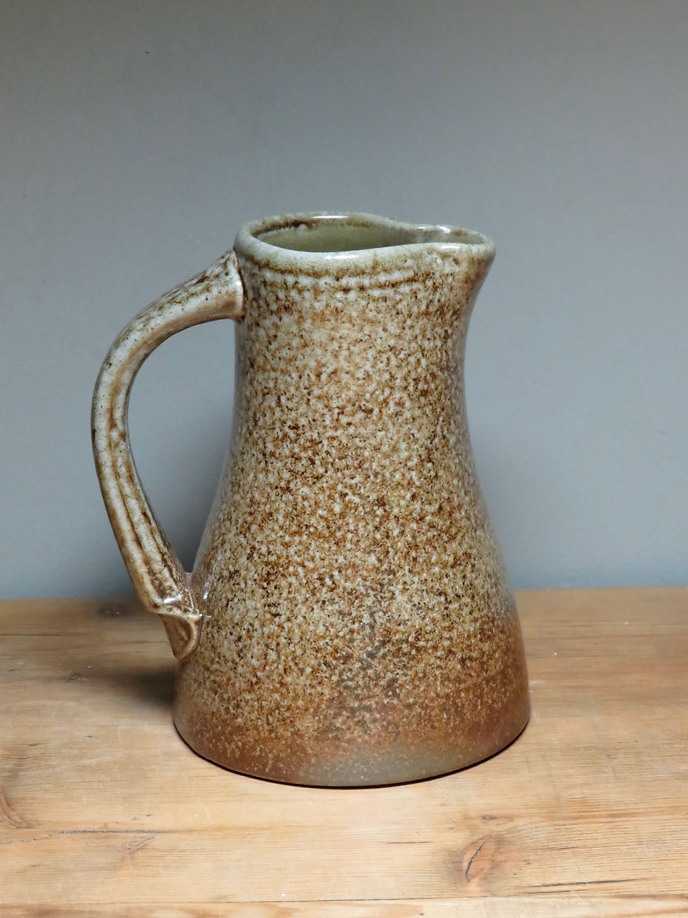 Thumbnail: Jug, Pitcher, Handmade, Saltglaze, 1 Pint