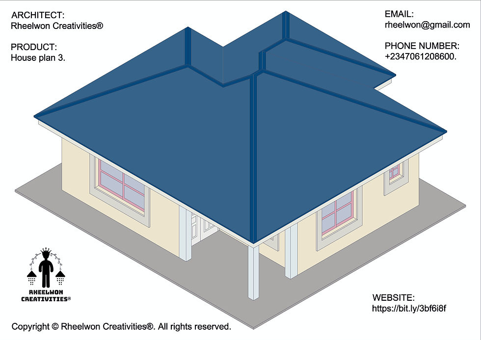 "House Plan 3" promo page.