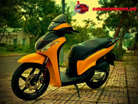 Sơn xe sh uy tín giá tốt nhất tại sonxemay vn