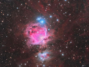 Training with HORUS on the Orion Nebula.