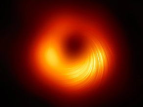MIT Review Technology:This new image shows off magnetic fields swirling around a black hole