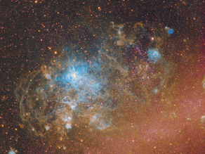 The Tarantula Nebula in Narrowband by HORUS under the darkest skies on Earth !: