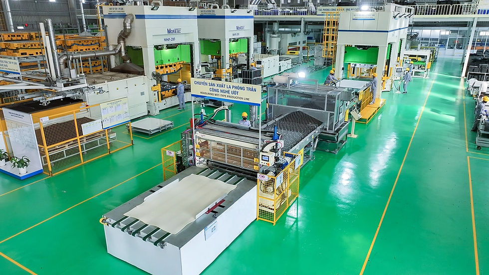 Visit Thaco factory - one of the largest auto manufacturers in Vietnam
