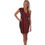 Thumbnail: Velocity Pippa Faux Wrap Dress
