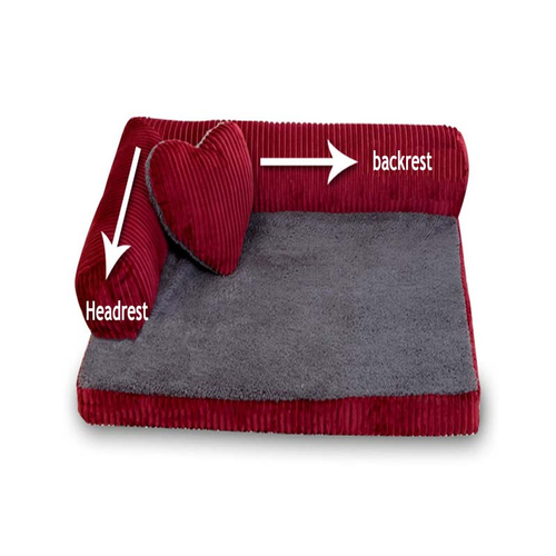 Thumbnail: Sofa Backrest Dog Beds For Large Dogs With Pillow Dog House Waterproof Chihuahua