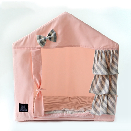 Thumbnail: Pink Princess Camping House For Dogs Winter Warm Pet Small Breeds Home Kennel