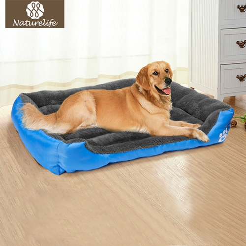 Pet Dog Bed Warming Dog House Soft Material Nest Dog Baskets Fall and Winter
