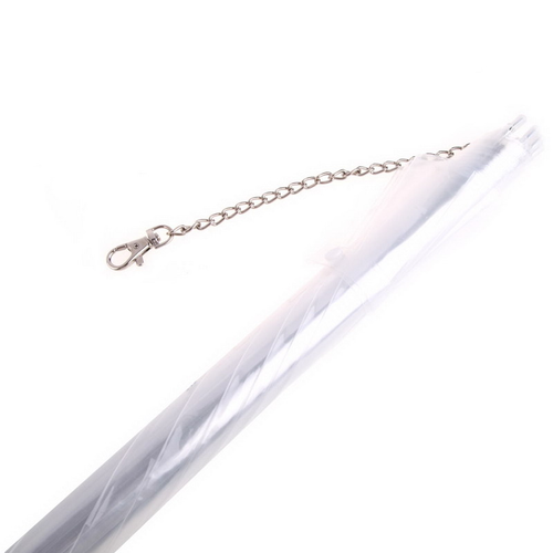 Thumbnail: Pet Dog Umbrella Leash Pet Clean Transparent PE Dog Rain Gear for Dogs Pet