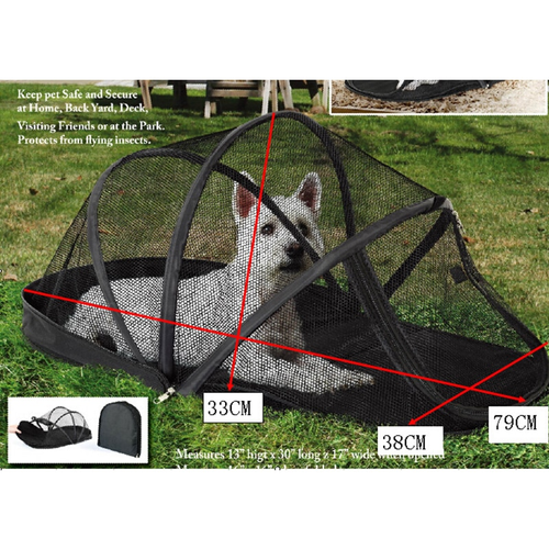 Thumbnail: Portable Dog House Cage for Small Dogs Crate Cat Net Tent for Cats Outside Kenne