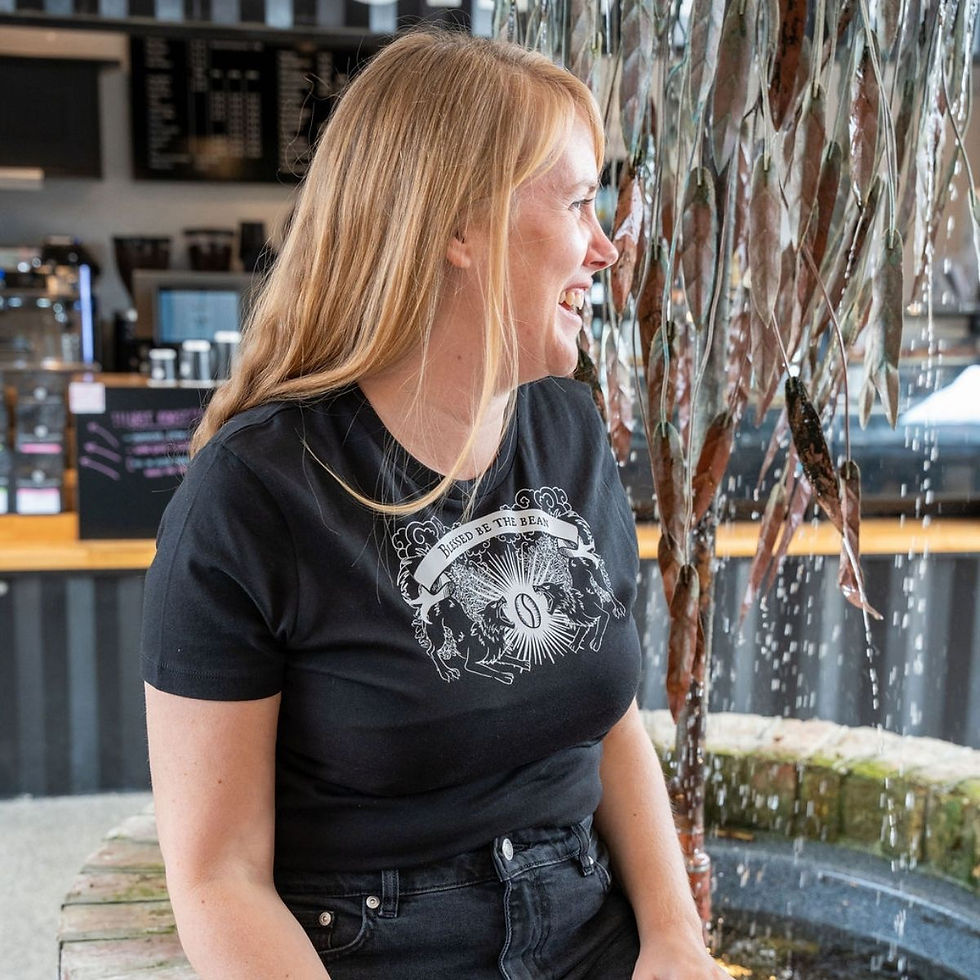 Thumbnail: Blessed Be The Bean Dunga-Tee - Midnight Black