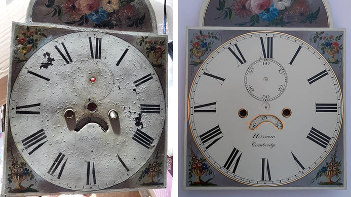 Clock Face Restored