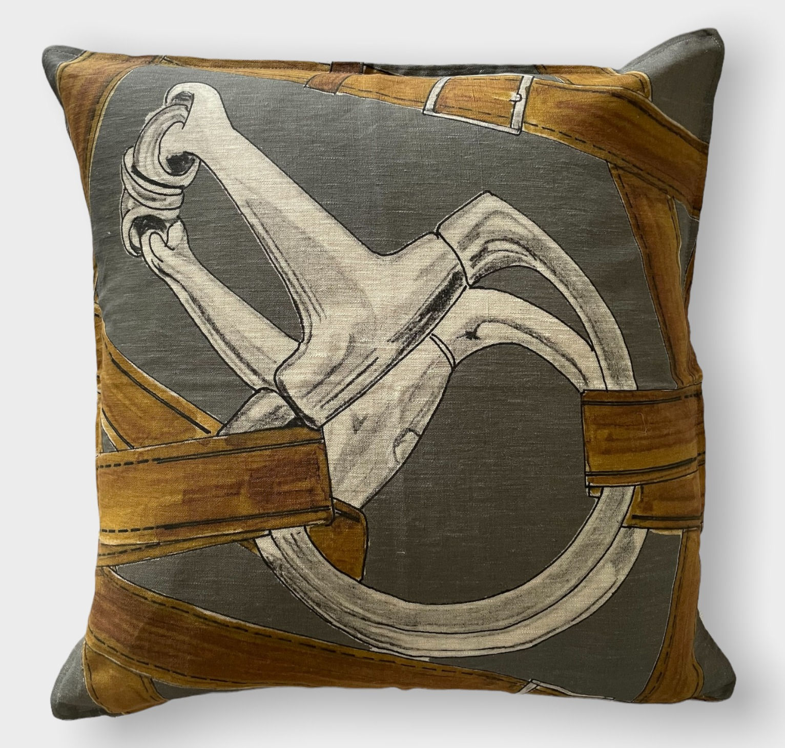 HORSE BIT OVERSIZE 26" Square - Dark Grey