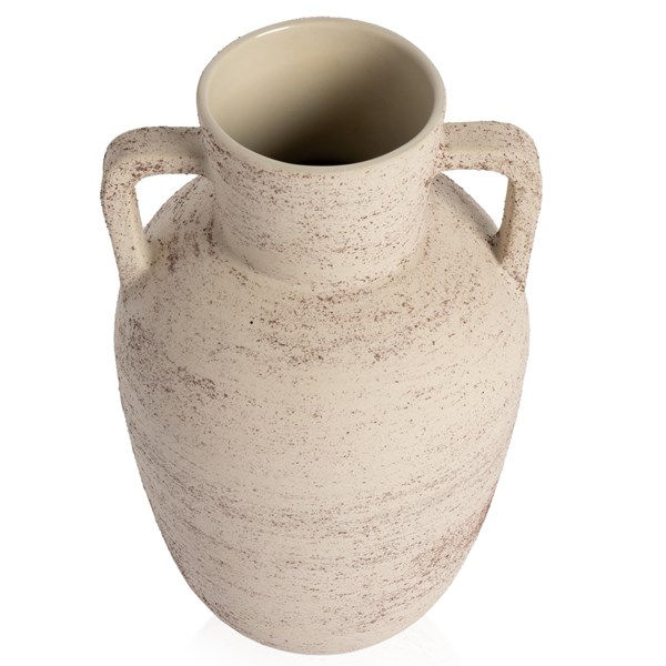 Thumbnail: PIMA VASE - DISTRESSED CREAM