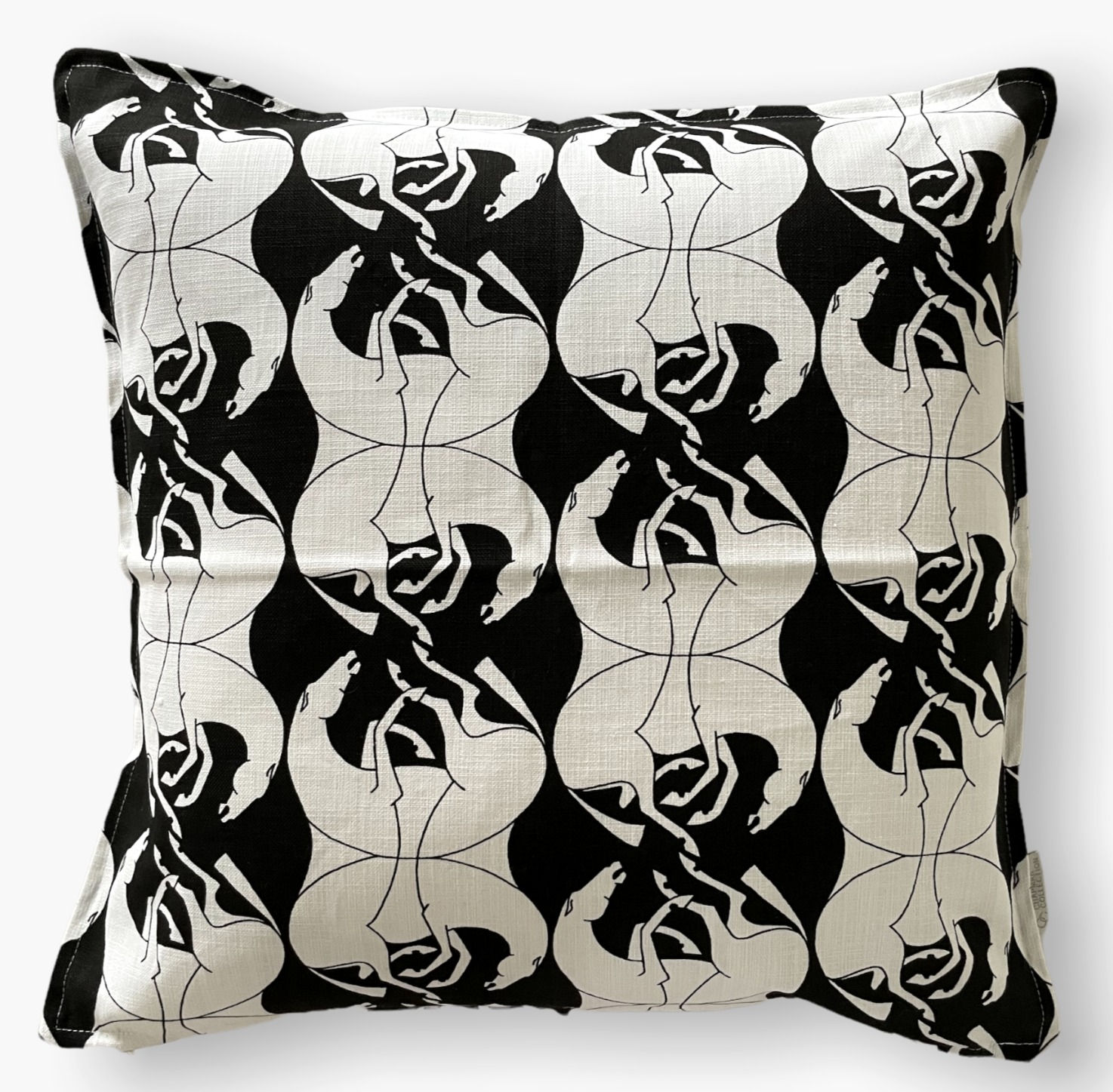 PERSIAN HORSE 20" Square - Black