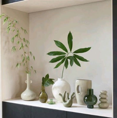 Thumbnail: QUIRKY RECYCLED GLASS VASE