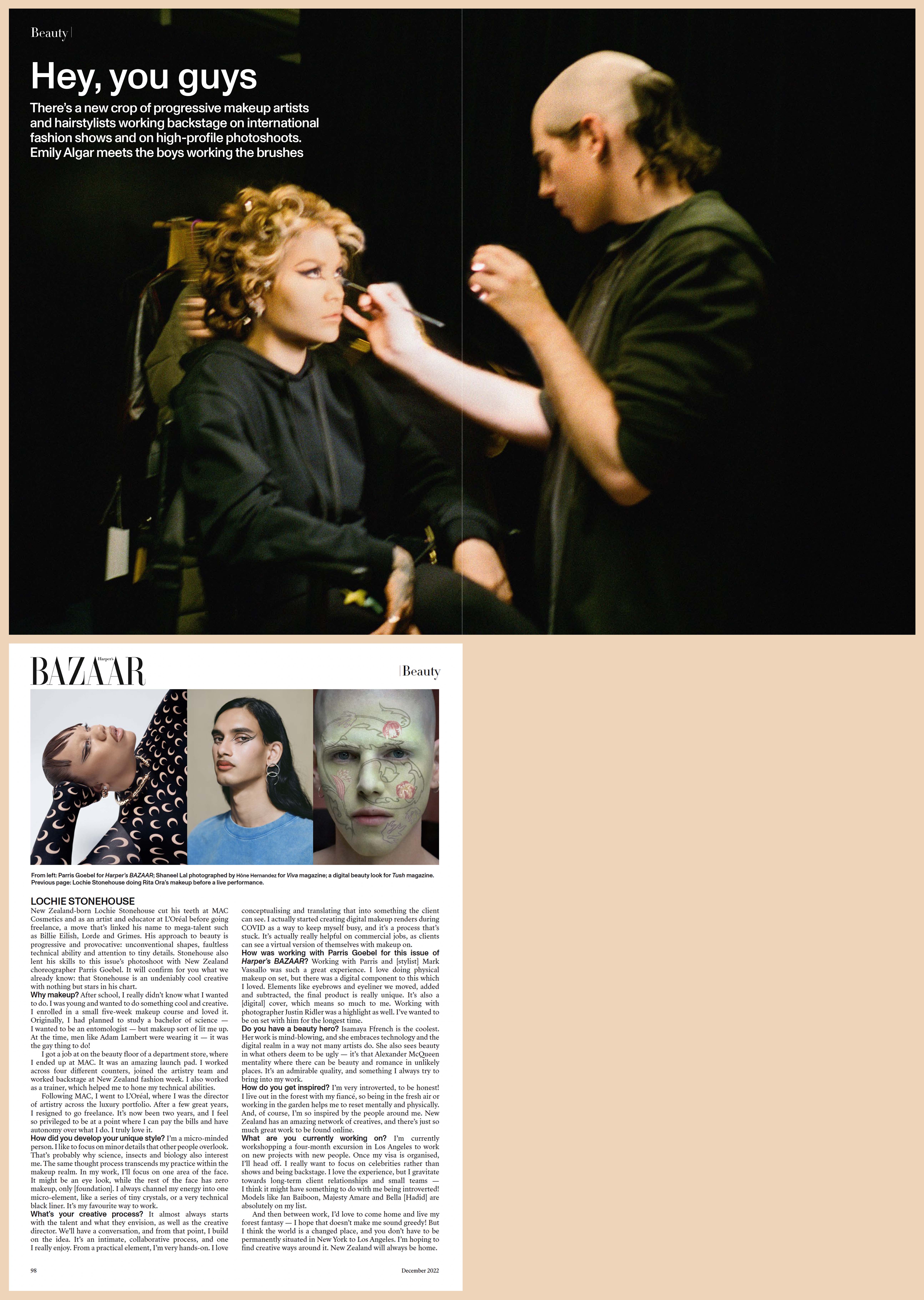Lochie Stonehouse Makeup Artist